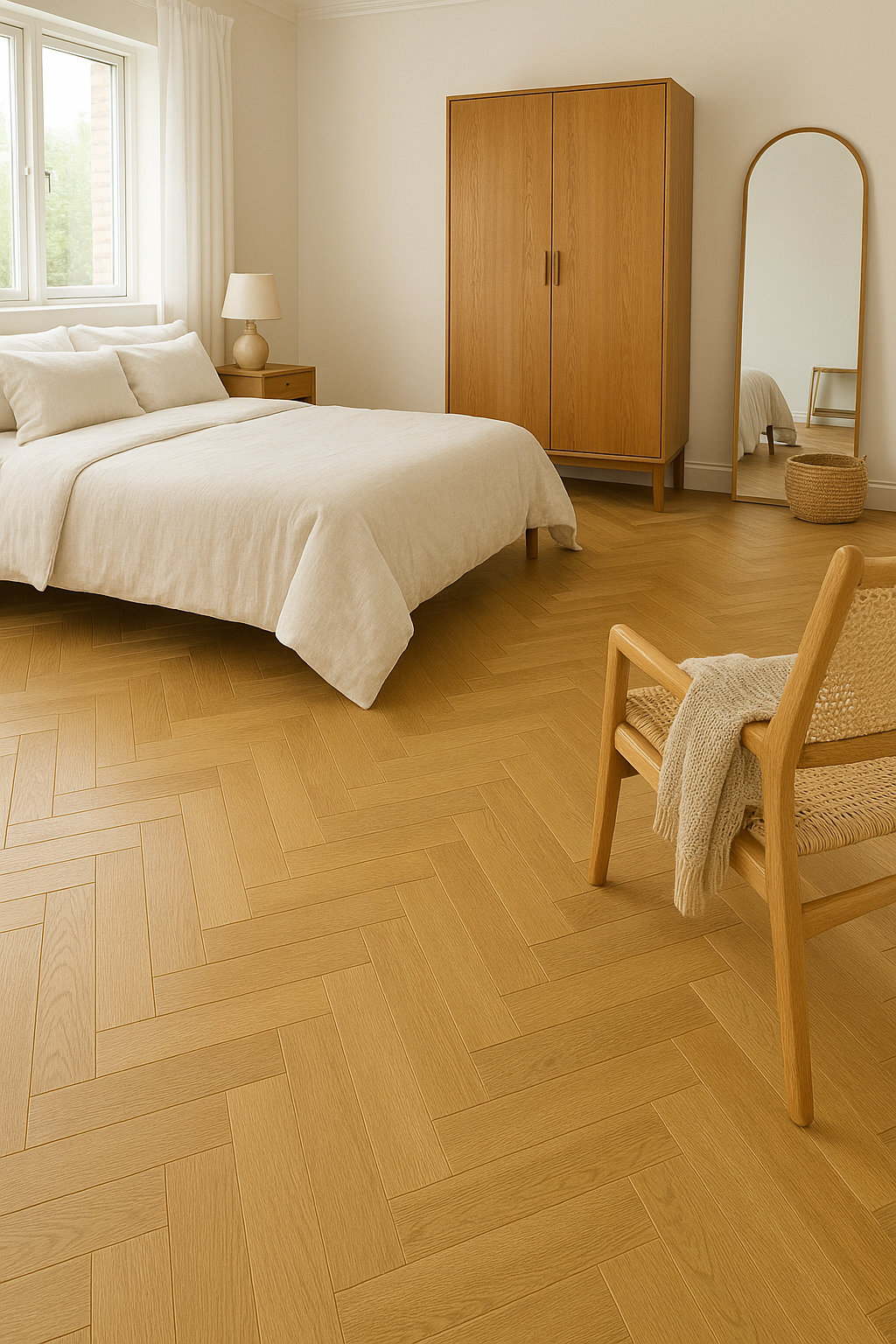 Herringbone Flooring – Triple-Layer Engineered Oak