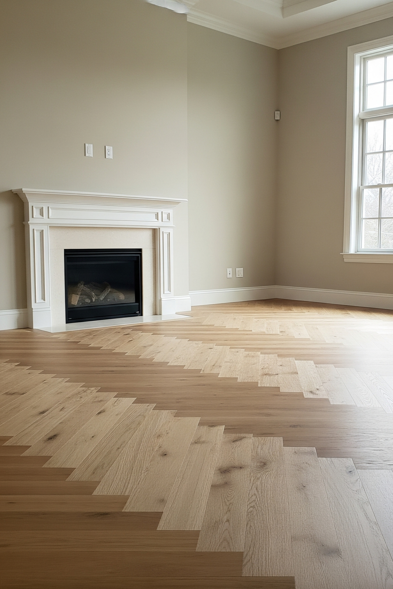 Herringbone Flooring – Triple-Layer Engineered Oak