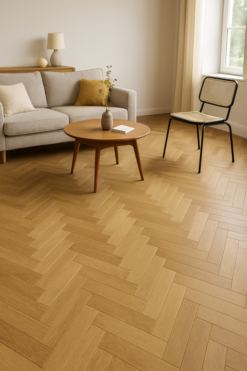 Herringbone Flooring – Triple-Layer Engineered Oak
